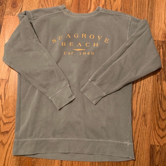 comfort colors grey sweatshirt